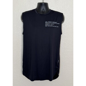 ASRV DSG-0209 Train-Lite Tank Mens Medium Black Logo Athletic Gym